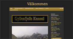 Desktop Screenshot of gyllenfjellskennel.se
